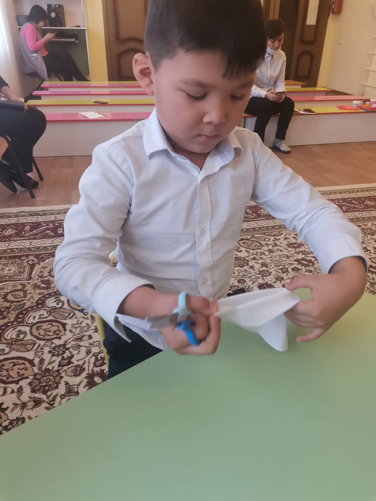 "Балауса" мектепалды даярлық тобының "Вирустан сақтан" тақырыбында өткен ұйымдастырылған ашық  оқу қызметі