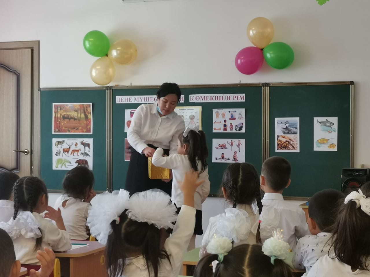"Балапан"  мектепалды даярлық тобының "Дене мүшелері" тақырыбындағы ұйымдастырылған ашық оқу қызметі