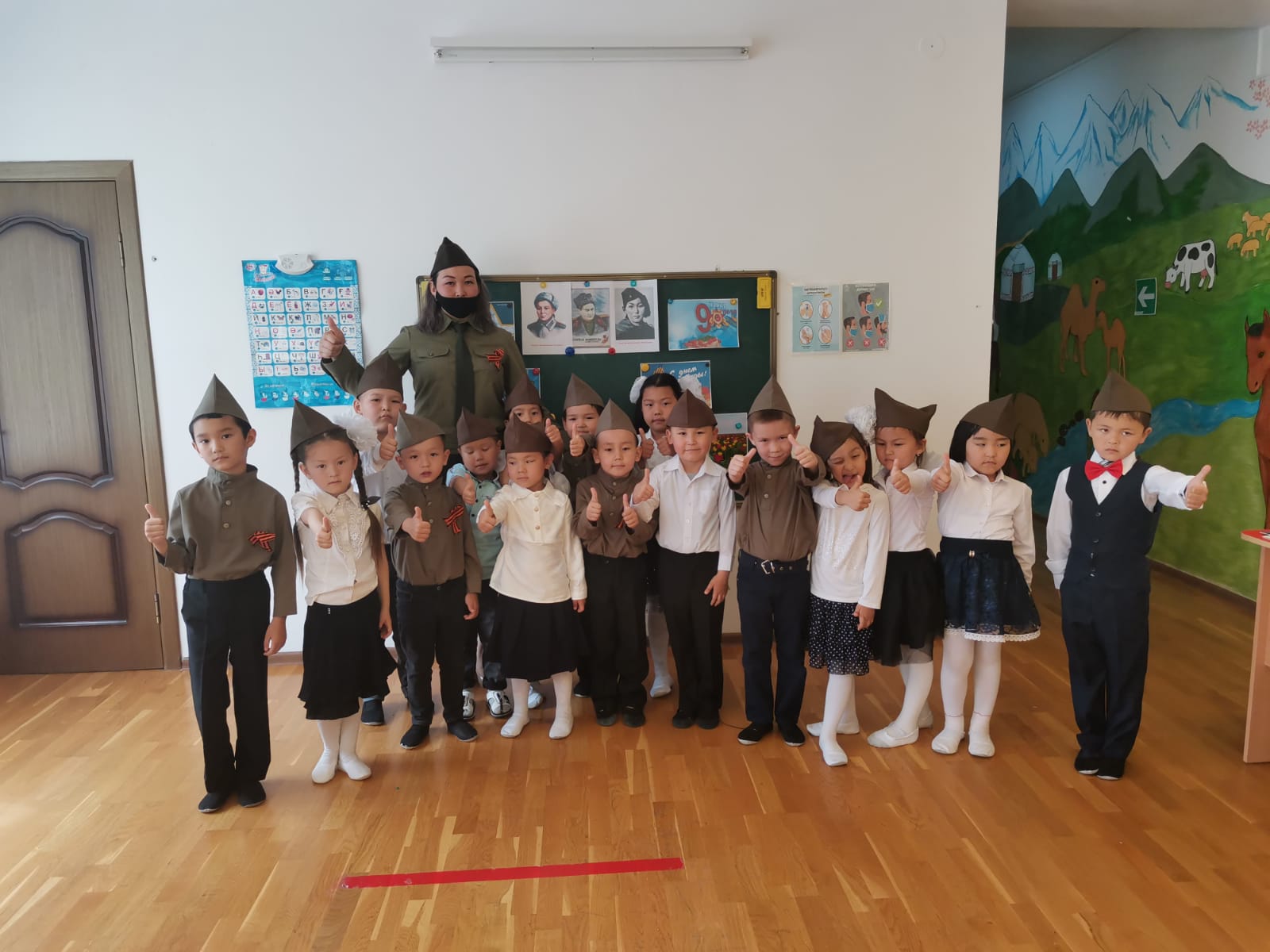 Жеңіс күніне арналған ашық оқу қызметі