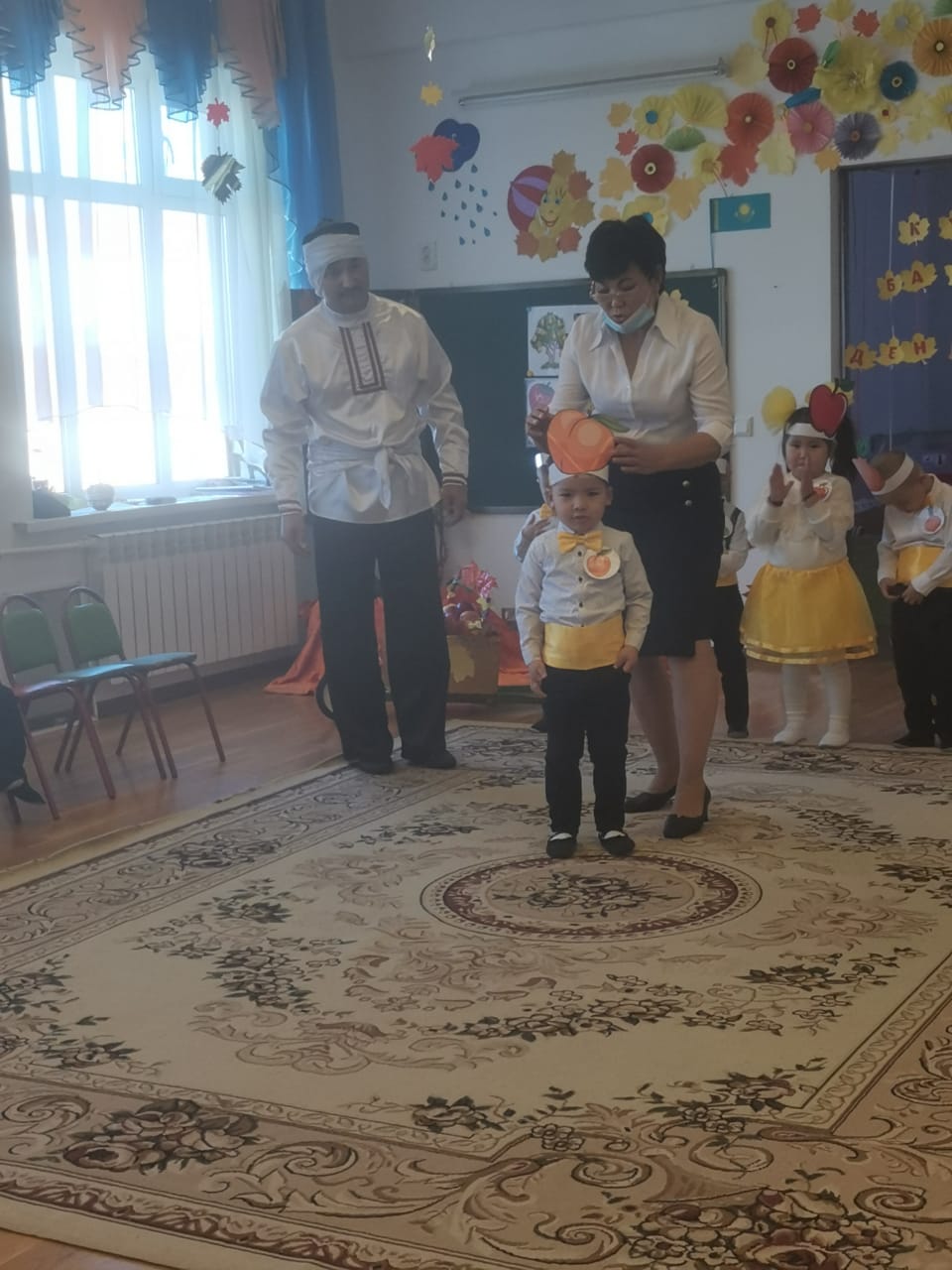 "Күз байлығым - денсаулығым" тақырыбында ашық оқу қызметі